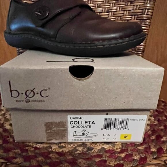 b.o.c Colleta Chocolate (Oiled F/G) Shoe - USA Size 7M / Euro Size 38 - Picture 4 of 8